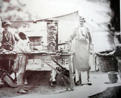 Ein Dönerverkäufer 1855