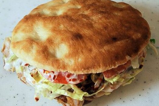 Köstlicher Kebap fertig zubereitet.