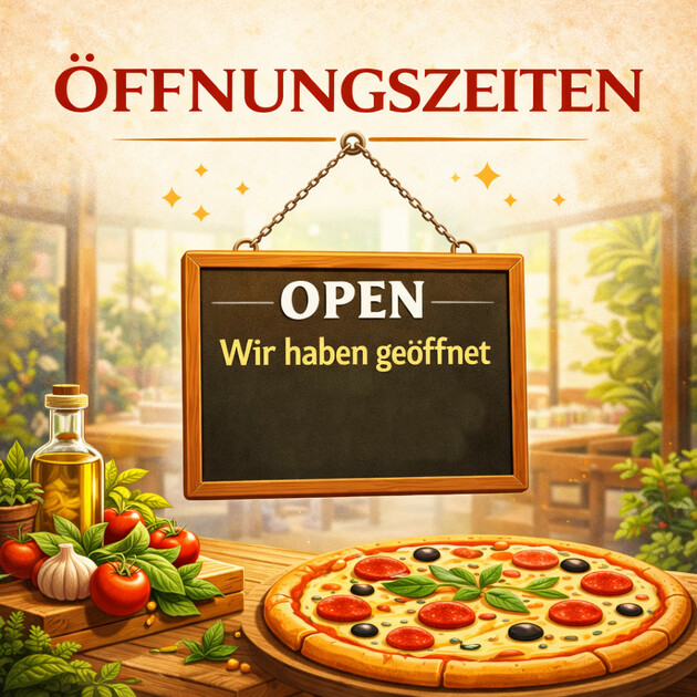 Kebap Pizza deluxe OEffnungszeiten Unsere Öffnungszeiten 